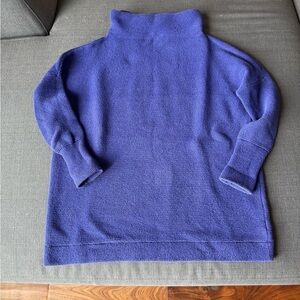 Free People Purple Turtleneck Sweater